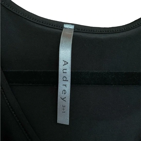 Audrey 3+1 black ruffle dress size small - Picture 5 of 6